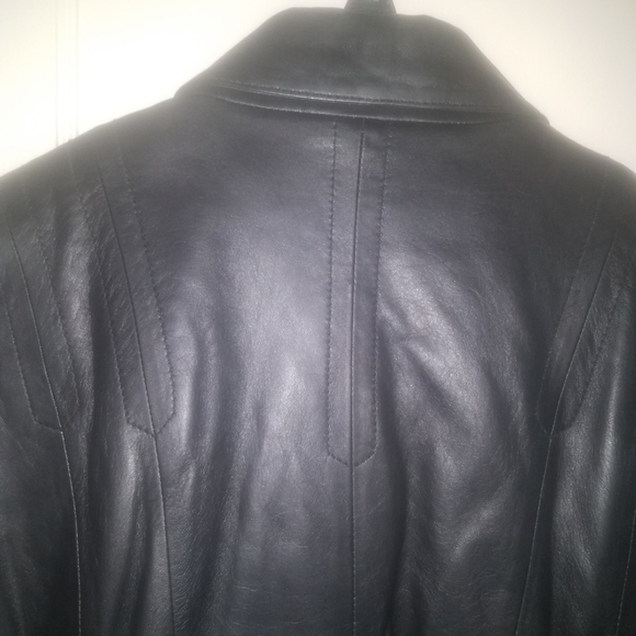 NEW Wilson Black Leatger Jacket w/ Thinsulate - Picture 3 of 5